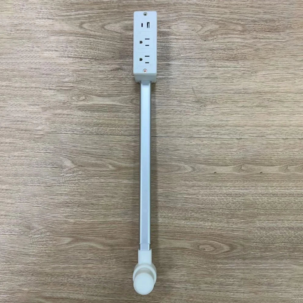 Electrical Outlet Extender Flat Plug Power Strip Features Rotates 180° Power Outlets Extender Use behind Sofas Nightstands Desk